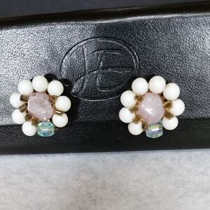 Japan 1960s Vintage Clip On Earrings
